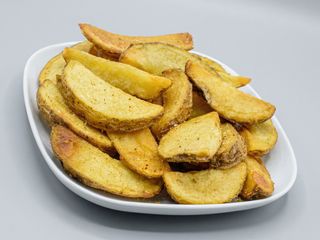 Patatas deluxe con salsa barbacoa