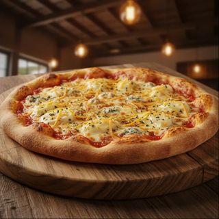 Pizza 4 Quesos Mediana/Familiar