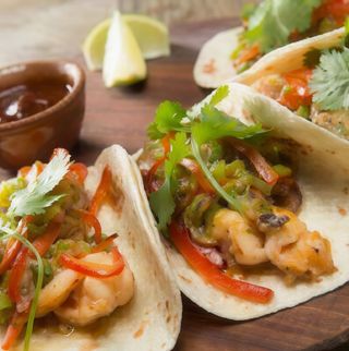Tacos de camarón gobernador (4ud)