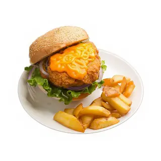 Crujiente Burger ¡Picante!