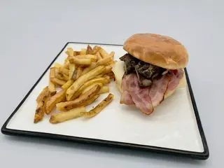 Hamburguesa trufada