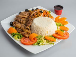 Kebab & arroz