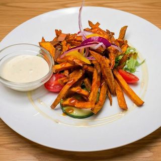 St. Lucian sweet potato sticks / palitos de batata santa lucia