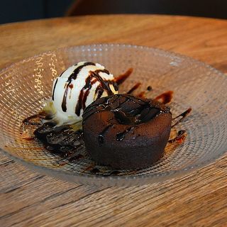 Coulant de chocolate (Sin gluten)