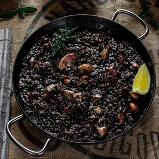 Arroz Negro Para Dos Personas