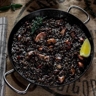Arroz Negro Para Dos Personas