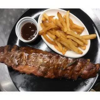 Tira de Costillar asado BBQ