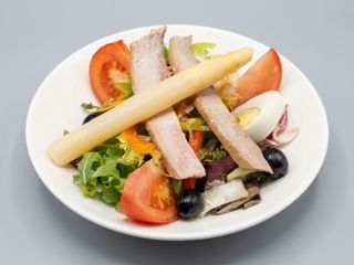 Ensalada de la huerta con ventresca