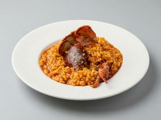 Arroz con bogavante.