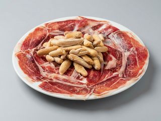 Jamón ibérico delantero.
