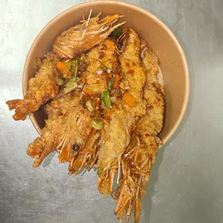 Langostinos A La Sal Y Pimienta(6langostino)