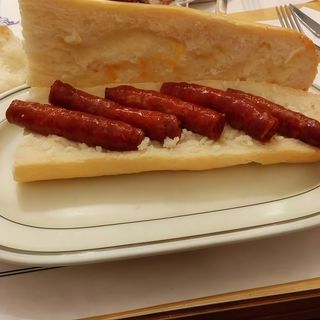 Bocadillo caliente chistorra