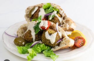 kebab pita Flafel
