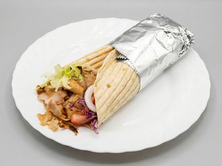 Menú kebab rollo