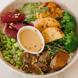 Satay bowl de tempeh