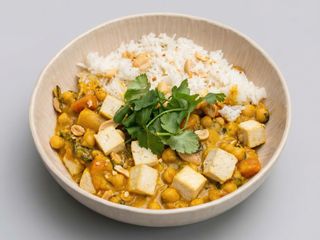 Curry Kulma de garbanzos