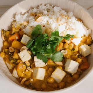 Curry Kulma de garbanzos
