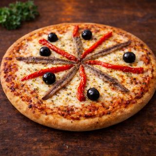 Pizza De Anchoas 