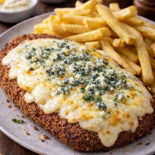 Milanesa Rebozada 3 Quesos 