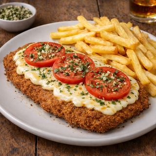 Milanesa Rebozada Caprese 