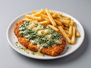 Milanesa Rebozada De Espinaca