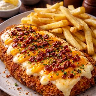 Milanesa Rebozada Cheddar 