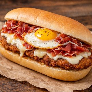 Bocadillo De Milanesa Serrana