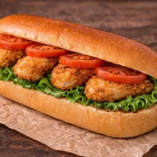 Bocadillo De Pollo Rebozado