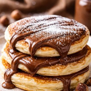 Tortitas dulces completas + zumo saludable