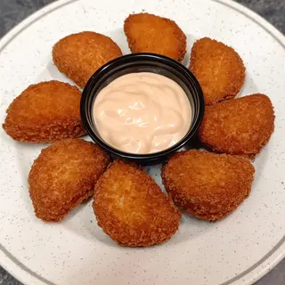 Nuggets de pechuga de pollo.12 unidades