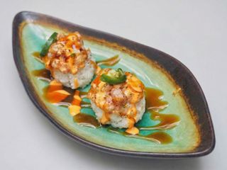 Nigiri Spicy Tuna Flambeado