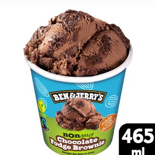 Helado chocó vegano