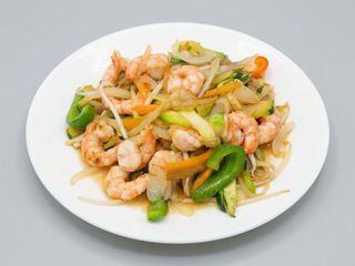 47. Gambas Con Verduras