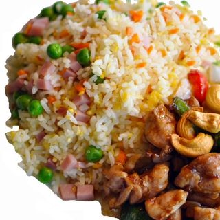 Combo 1 Arroz 3 delicias con pollo verduras