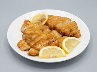 Pollo con salsa de limón