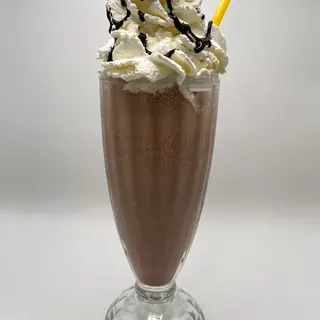 Batido de helado con nata 
