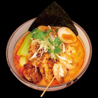 Spicy Ebi Kushi Kara age Ramen
