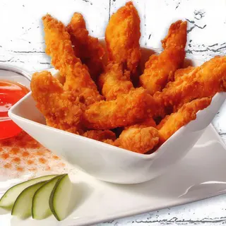 Tiras de pollo peqeña
