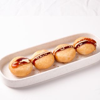 Imo mochi formatge fregida