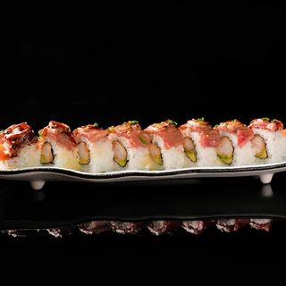 15A.- Rolls Gamba Arrebossada, Alvocat, wagyu I Foie (8 Uds.)