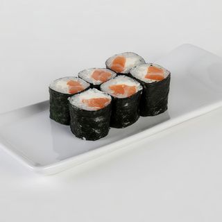 Hosomaki de salmón y queso (6 uds.)