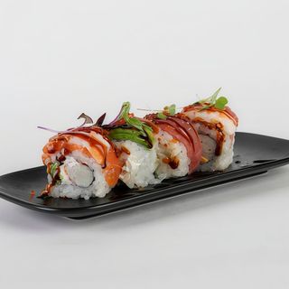 Rainbow roll (8 uds.)