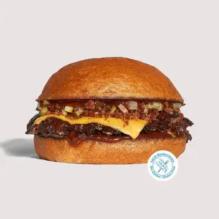 BBQ Bacon Cheeseburger Sin Gluten