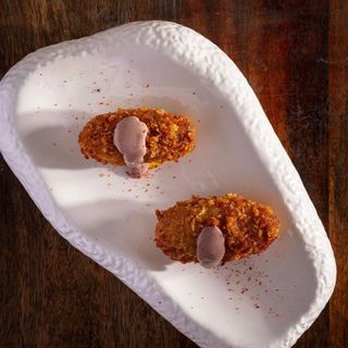 Croquetas de ají de gallina ( 2uds )