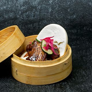 Bao peruano de panceta( 1ud )