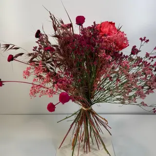 Ramo seco tonos rosa