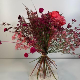 Ramo seco tonos rosa