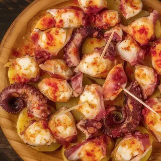Pulpo a la gallega (ración)