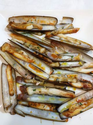 Navajas a la Plancha