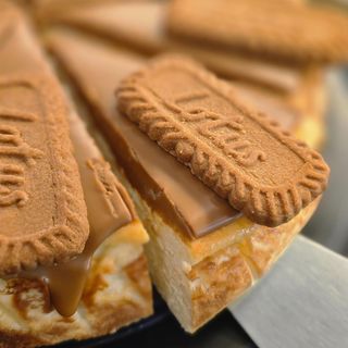 Tarta de queso Lotus